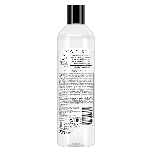 Šampon pro poškozené vlasy Pro Pure Damage Recovery (Shampoo) 380 ml