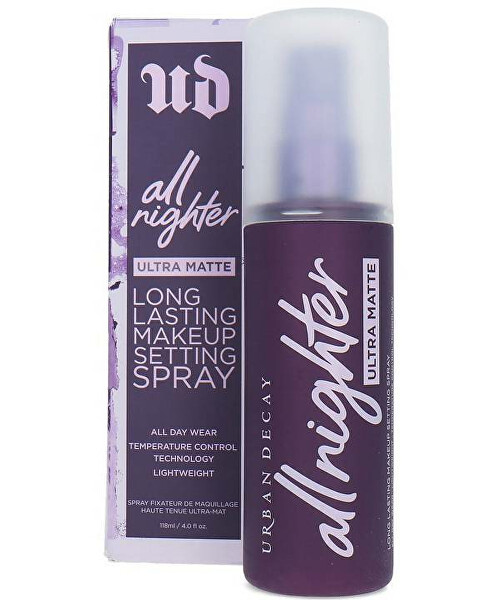 Matujúci fixačný sprej na make-up All Nighter Ultra Matte (Long Lasting Makeup Setting Spray) 118 ml