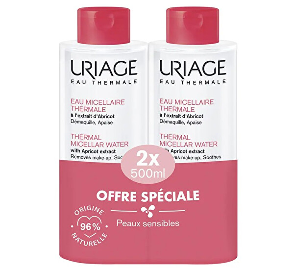 Micelární vody Eau Thermale Micellar Water Set 2 x 500 ml