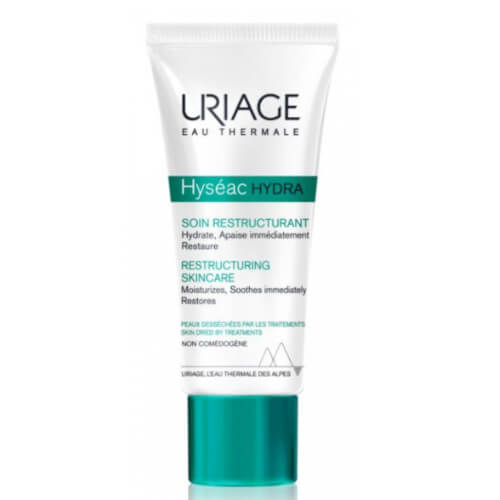 Cremă de piele regenerantă și hidratantă pentru tratarea acneei uscată și iritată Hyséac Hydra (Restructuring Skin Care ) 40 ml