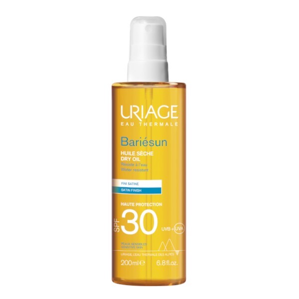 Suchý olej na opalování ve spreji SPF 30 Bariésun (Dry Oil High Protection) 200 ml