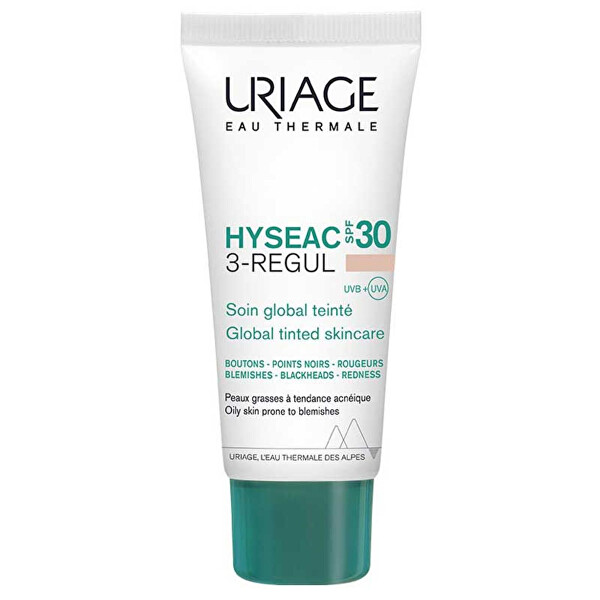 Tónovaný krém pro problematickou pleť SPF 30 Hyseac 3-Regul (Global Tinted Skincare) 40 ml