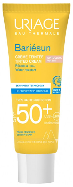 Fényvédő krém arcra SPF 50+ Bariesun Fair Tint (Tinted Cream) 50 ml