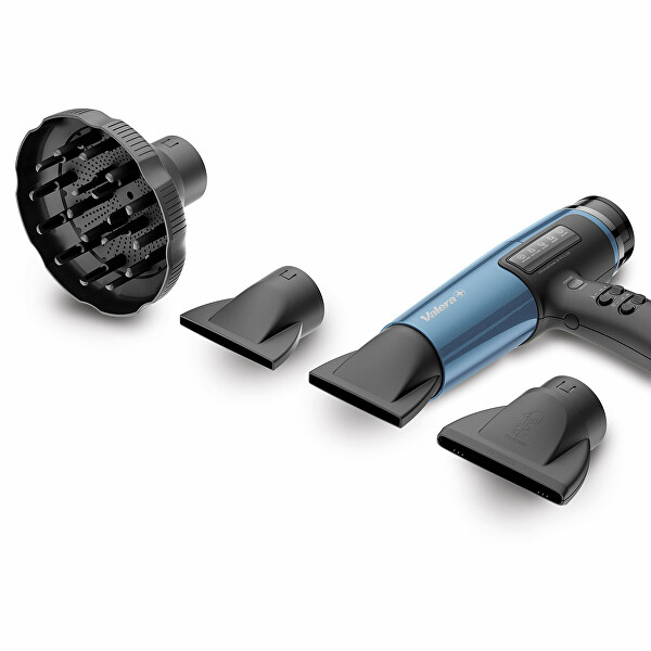 Profesionální fén na vlasy GeniusCare AI Pulse Pacific Metallic Blue