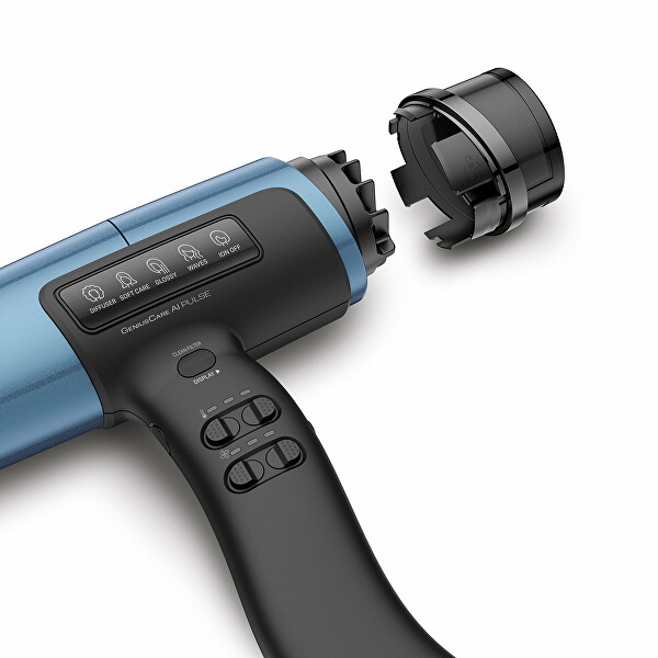Profesionální fén na vlasy GeniusCare AI Pulse Pacific Metallic Blue