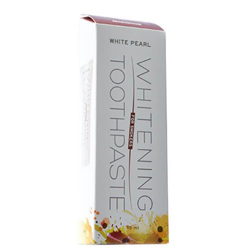 Pearl White fehérítő fogkrém dohányzóknak (Whitening Toothpaste for Smookers) 75 ml