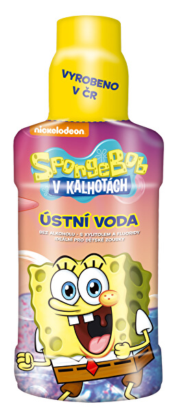 Ústna voda pre deti SpongeBob 250 ml