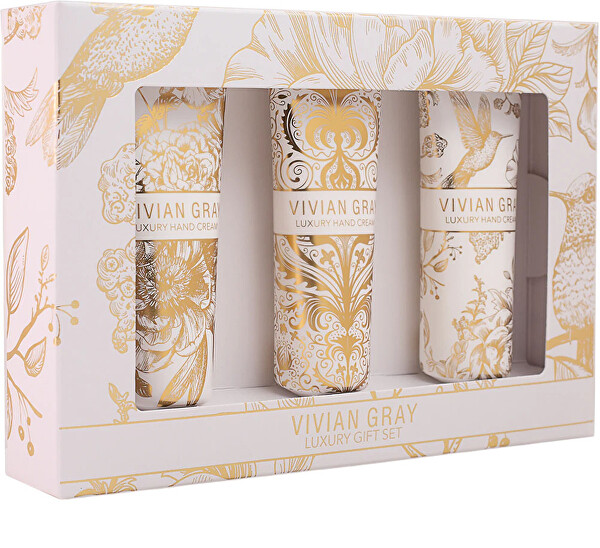 Dárková sada krémů na ruce White Velvet Set