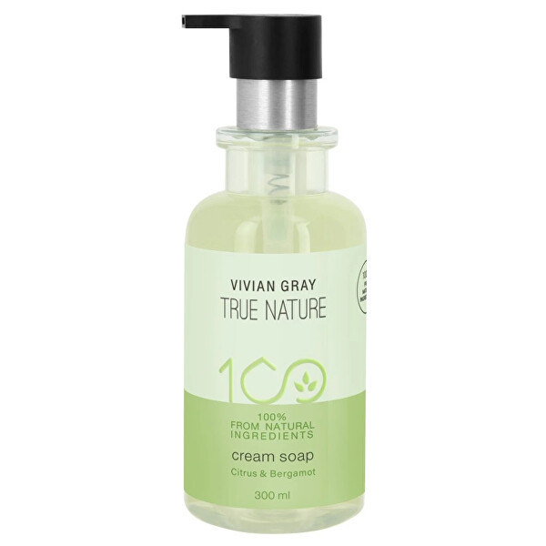 Krémové tekuté mýdlo True Nature Citrus & Bergamot (Cream Soap) 300 ml