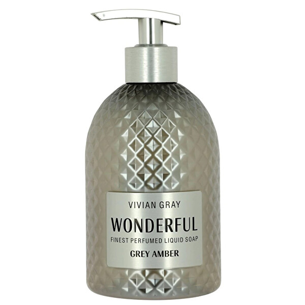 Tekuté mýdlo na ruce Wonderful Grey Amber (Liquid Soap) 500 ml