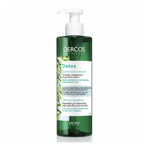 Șampon detoxifiant de curățare pentru părul gras Dercos Detox (Purifying Shampoo) 250 ml