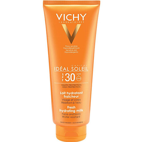 Hydratační mléko na tělo a obličej SPF 30 Idéal Soleil 300 ml