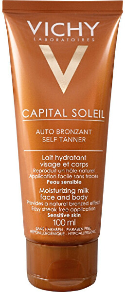 Hydratační samoopalovací mléko na obličej a tělo Capital Soleil Auto Bronzant (Moisturizing Milk Face and Body) 100 ml