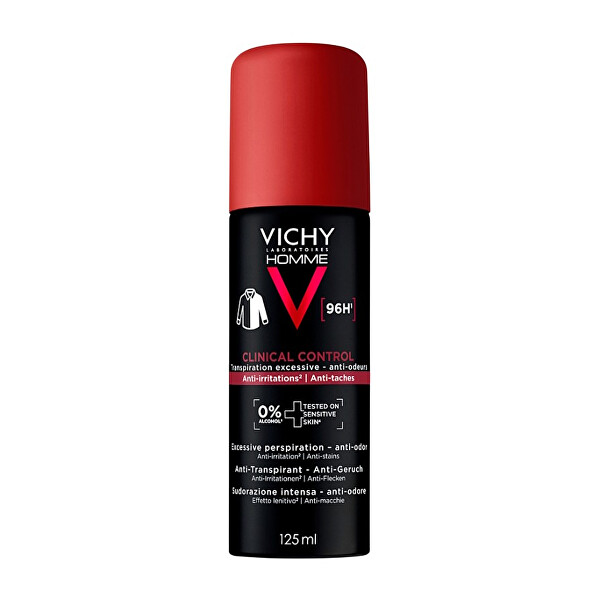 Antiperspirant Homme Clinical Control 96h 125 ml