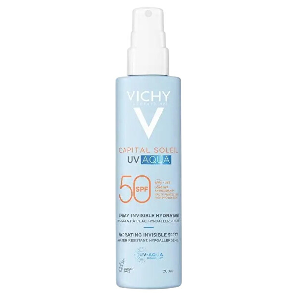 Neviditelný opalovací sprej SPF 50 UV Aqua Invisible Spray 200 ml