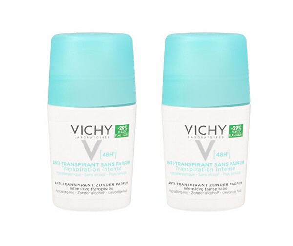Set de deodorante cu bile împotriva transpirației excesive 2 x 50 ml