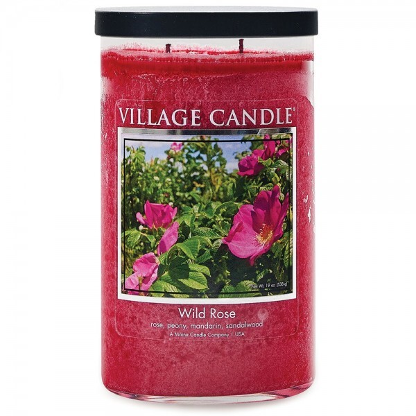 Lumânare parfumată în sticlă Wild Rose 538 g