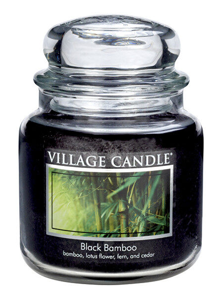 Vonná svíčka ve skle Bambus (Black Bamboo) 397 g