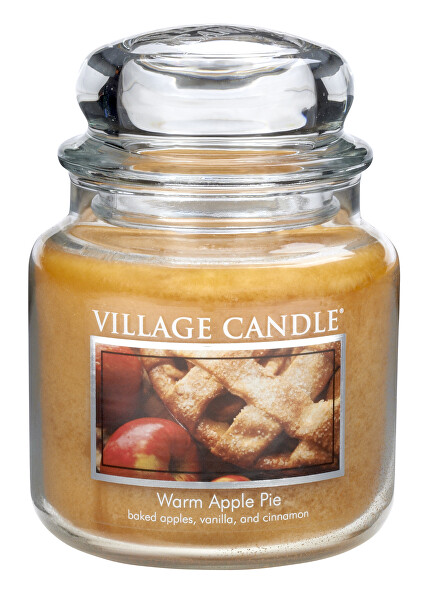 Vonná svíčka ve skle Jablečný koláč (Warm Apple Pie) 397 g