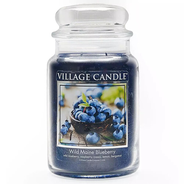 Vonná svíčka ve skle Wild Maine Blueberry 602 g
