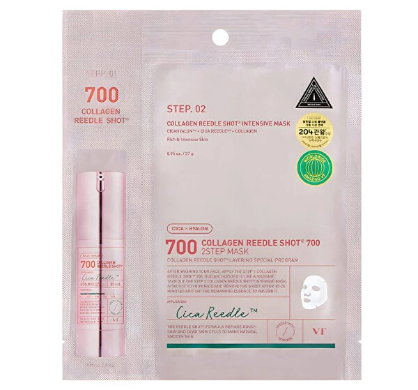 Pleťová maska Collagen Reedle Shot 700 Sheet Mask 1,5 g + 27 g