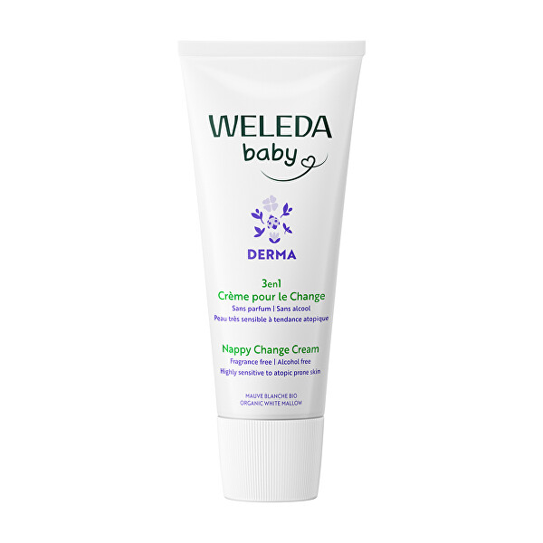 Krém na zadeček 3v1 Derma (Nappy Change Cream) 50 ml