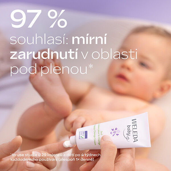 Krém na zadeček 3v1 Derma (Nappy Change Cream) 50 ml