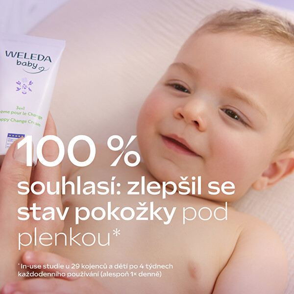Krém na zadeček 3v1 Derma (Nappy Change Cream) 50 ml