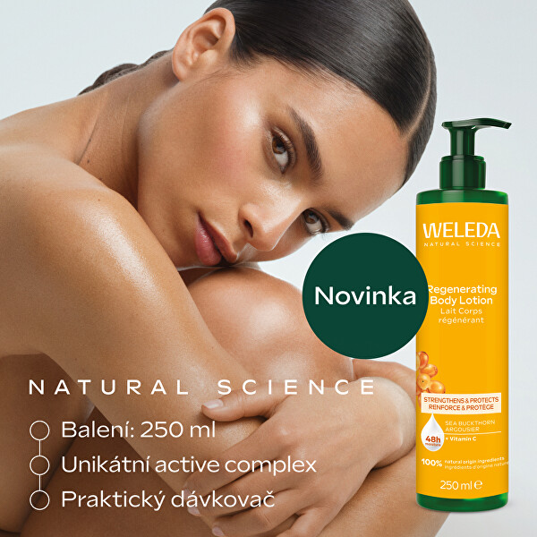 Rakytníkové regenerační tělové mléko (Regenerating Body Lotion) 250 ml