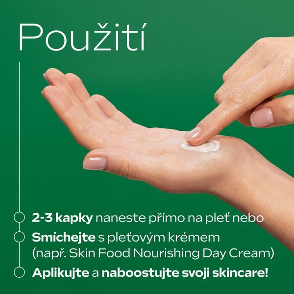 Rozjasňující pleťové sérum Skin Food Glow (Serum Drops) 30 ml