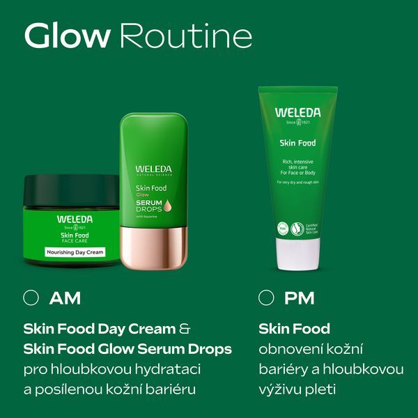 Rozjasňující pleťové sérum Skin Food Glow (Serum Drops) 30 ml
