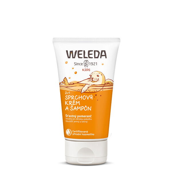 Sprchový krém a šampon 2 v 1 Šťastný pomeranč 150 ml