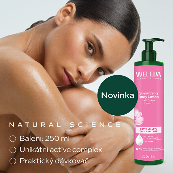 Zjemňující tělové mléko s divokou růží (Smoothing Body Lotion) 250 ml