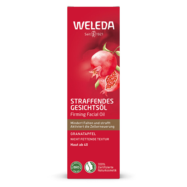 Zpevňující pleťový olej Granátové jablko 30 ml