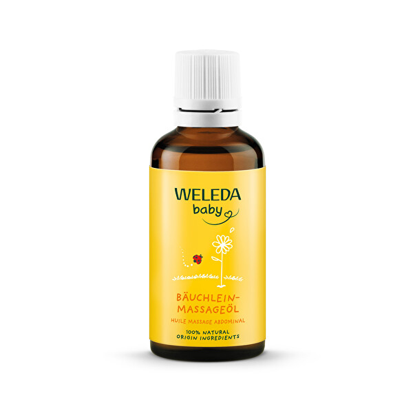 Olej na masáž bříška kojence 50 ml