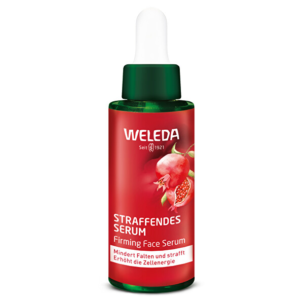 Zpevňující sérum s granátovým jablkem a maca peptidy (Firming Face Serum) 30 ml