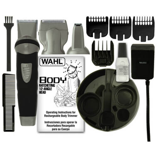 Bezdrátový tělový holící strojek (Wahl All in one Groomsman WHL-9953-1016)