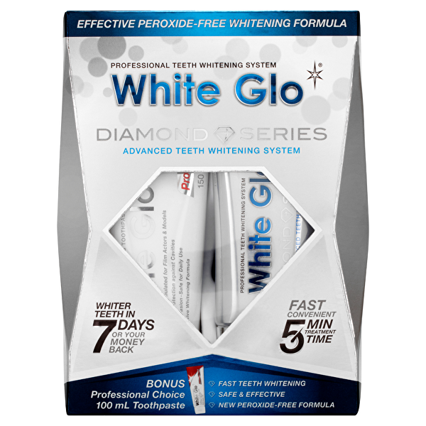Bělicí sada na zuby White Glo Diamond Series
