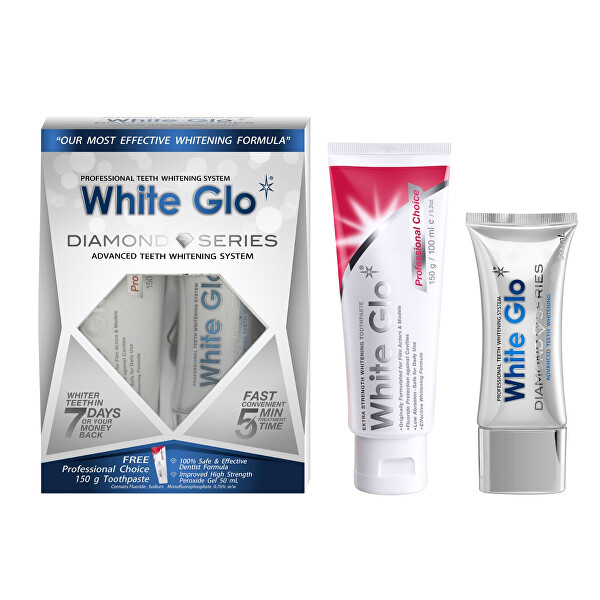 Bělicí sada na zuby White Glo Diamond Series