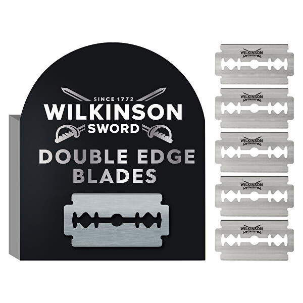 Náhradní žiletky Double Edge Blades 5 ks