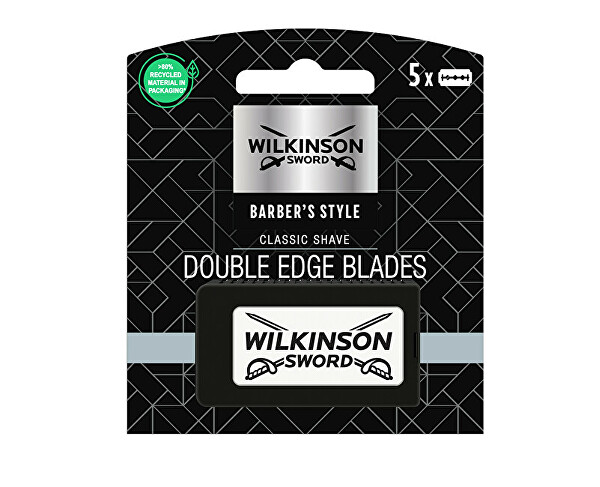 Náhradní žiletky Double Edge Blades 5 ks