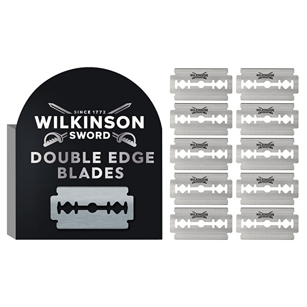 Náhradní žiletky Double Edge Blades 10 ks