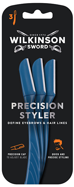 Zarovnávač obočí a vousů Precision Styler 3 ks