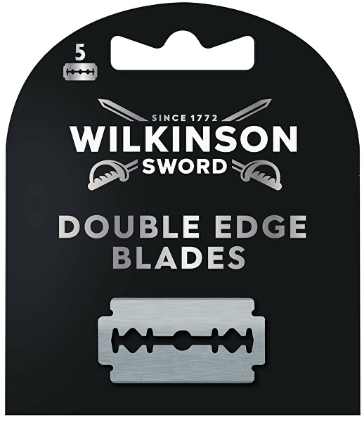 Náhradní žiletky Double Edge Blades 5 ks