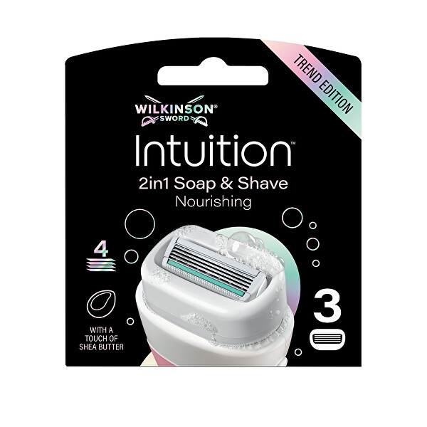 Náhradní hlavice Intuition Soap and Shave Nourishing 3 ks