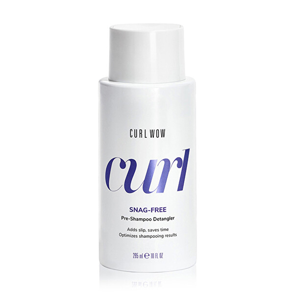 Předšamponová péče pro kudrnaté a vlnité vlasy Curl Wow Snag-Free (Pre Shampoo Detangler) 295 ml