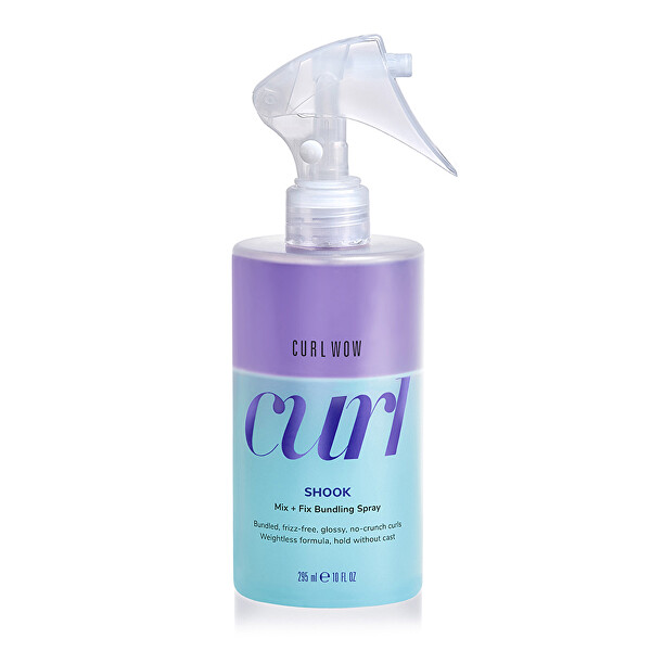 Spray pentru păr creț și ondulat Curl Wow Shook (Mix+Fix Bundling Spray) 295 ml