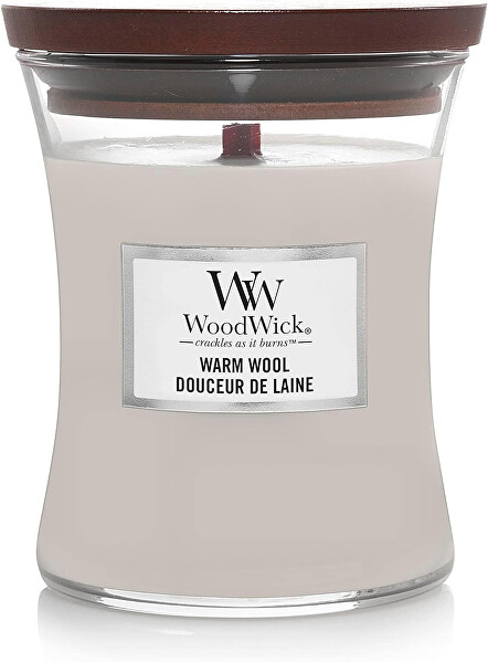 Vonná svíčka váza Warm Wool 275 g