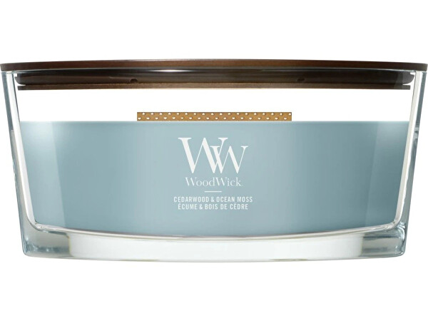 Vonná svíčka loď Cedarwood & Ocean Moss 453,6 g