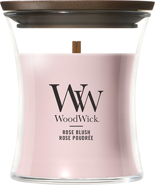 Vonná svíčka váza malá Rose Blush 85 g